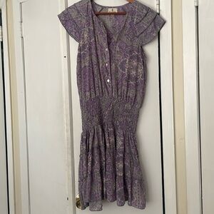 Perry Walker Purple Ruffled Dress - Size 2